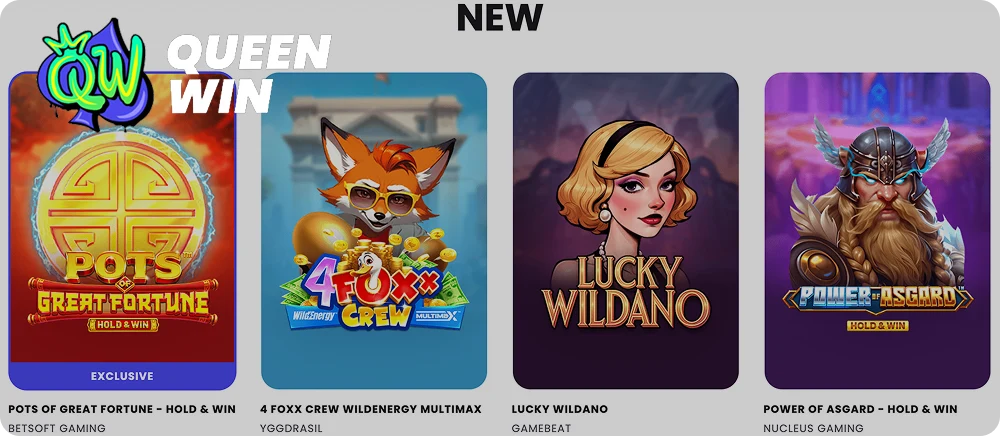 Queenwin Casino games